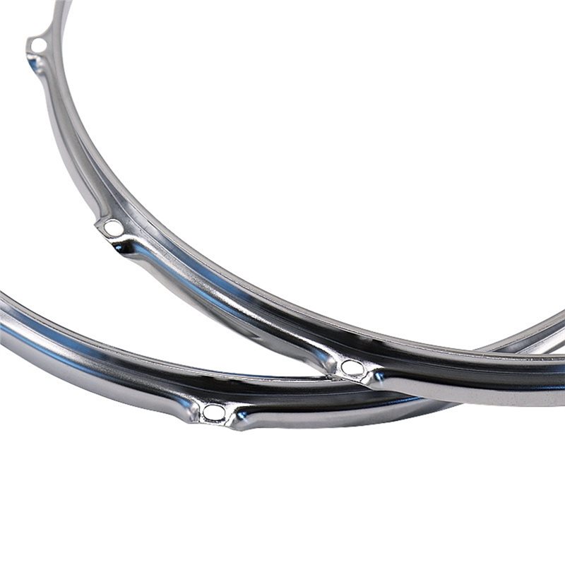Drum Practice Pad - 【REIS-ESSENTIEEL】Vervangende metalen drumhoepelring 14 inch 10