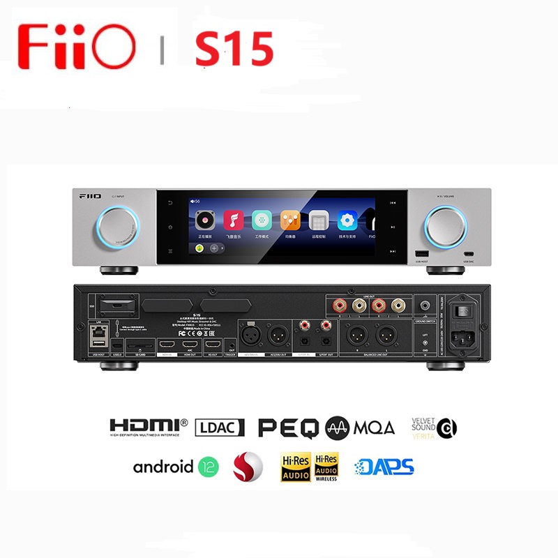 Audio Without Music - FiiO S15 Desktop Hi-Res Audio Muziek