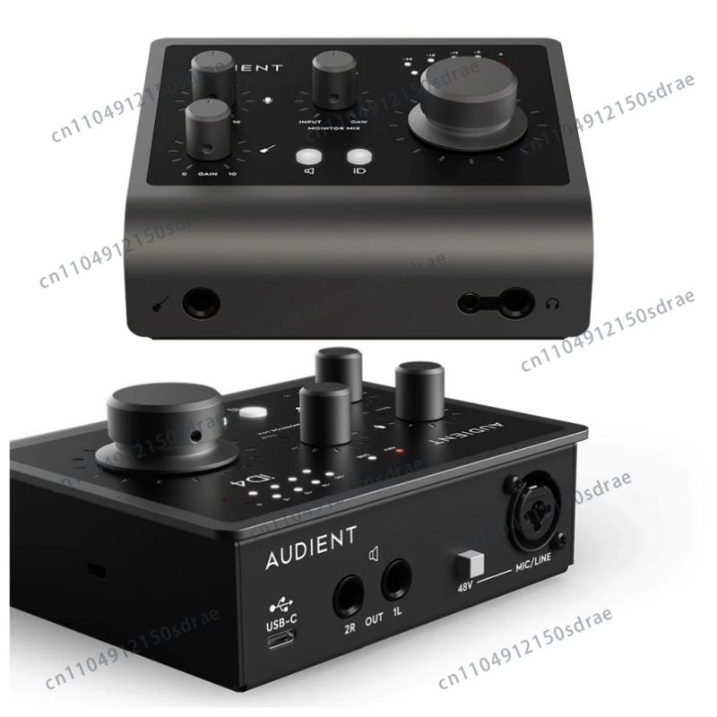 Audio To Music Generator - Audient Tweede generatie professionele audio-interface voor