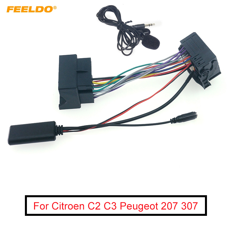 Audio Without Music - FEELDO Auto Bluetooth Module AUX-in Audio