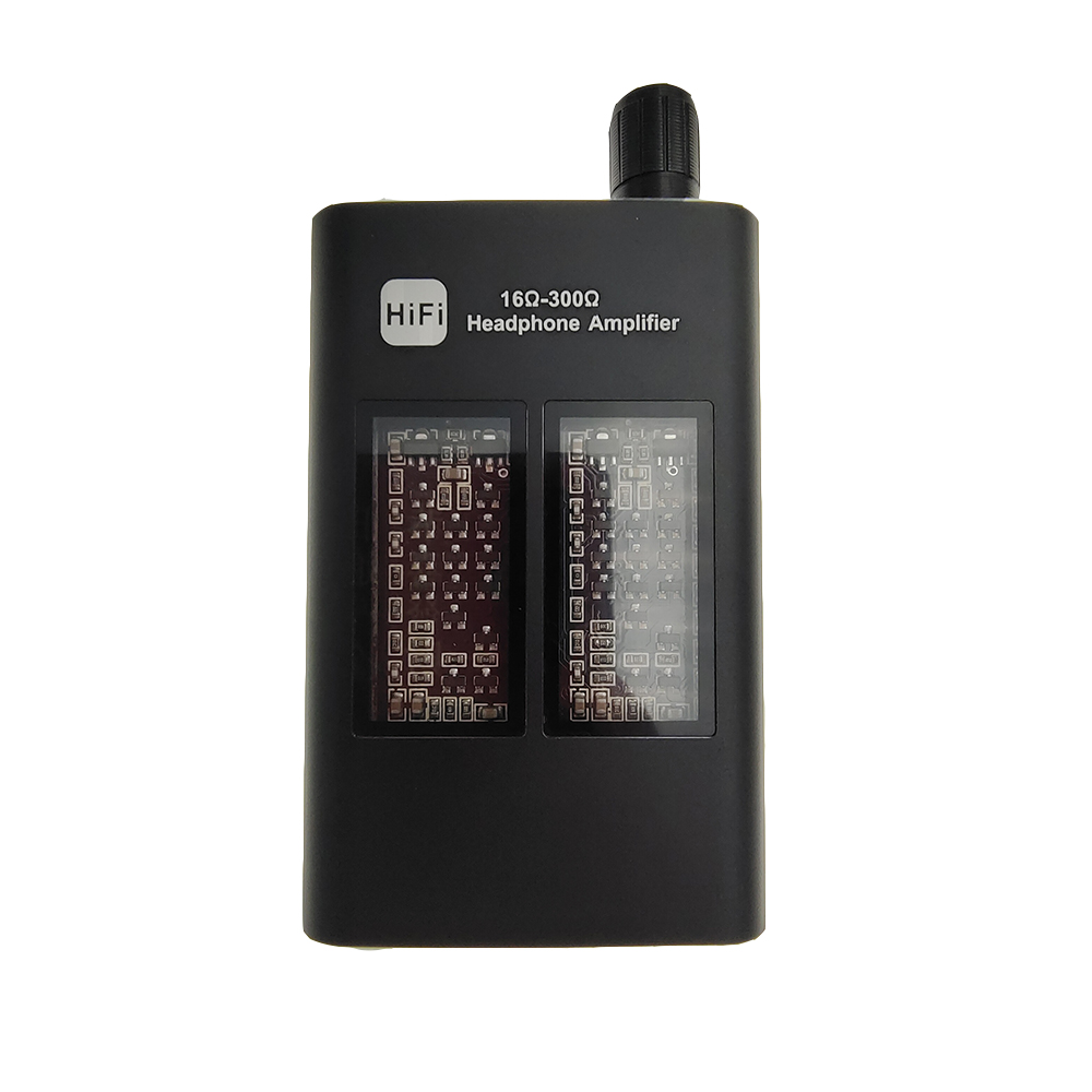 Audio Without Music - Draagbare hoofdtelefoonversterker Mini-audioversterker HiFi Stereo oortelefoonversterker