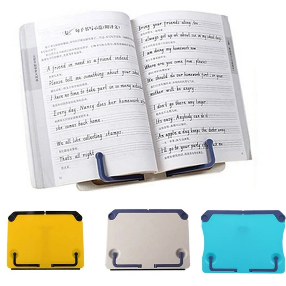 Music Stand Folding - Draagbare leesstandaard Boekenstandaard Receptplank Opvouwbare houder