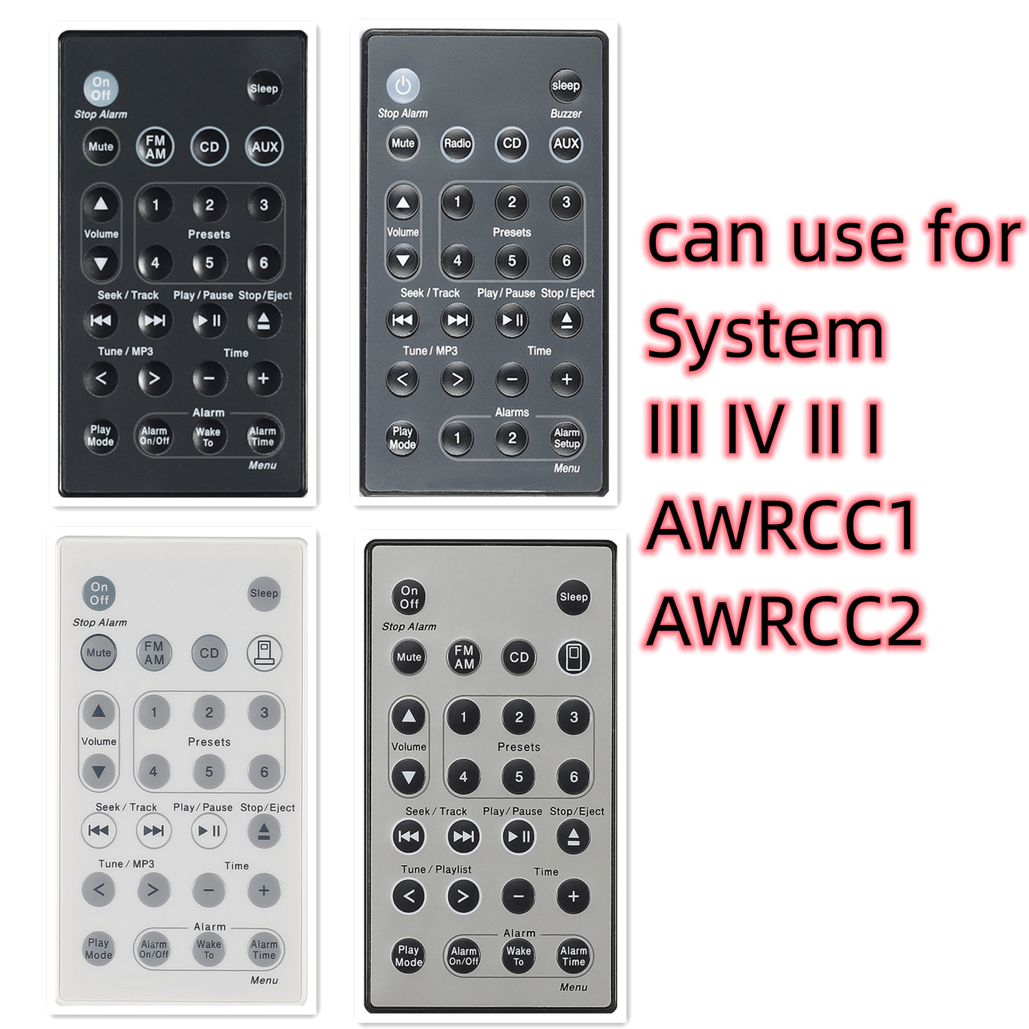 Audio To Music Generator - Universele Vervangende Afstandsbediening Voor Bose Sound