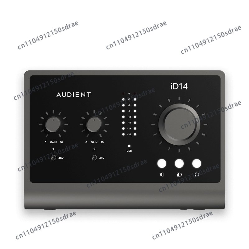 Audio To Music Generator - Audient iD14 MKII Tweede generatie audio-interface