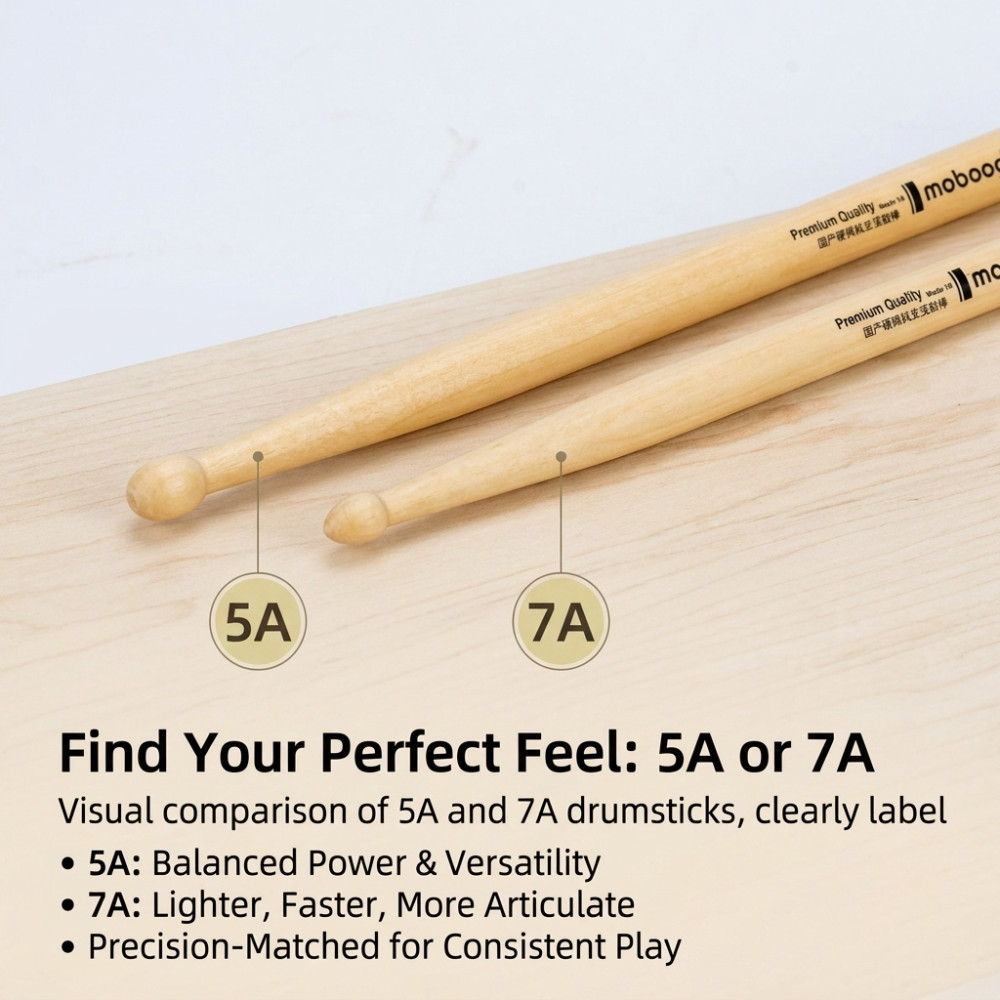 Professionele Drums 5A 7A Waln - Drum Stick 5A recensie en prijs