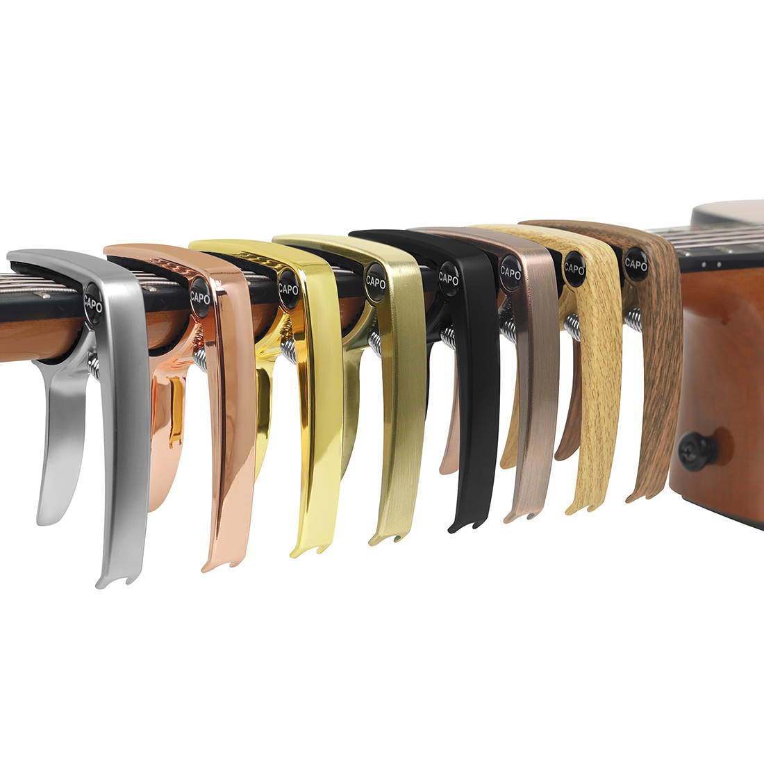 Gitaar Capo Modulatie Clip Pro - Guitar Tuner Clip recensie en prijs