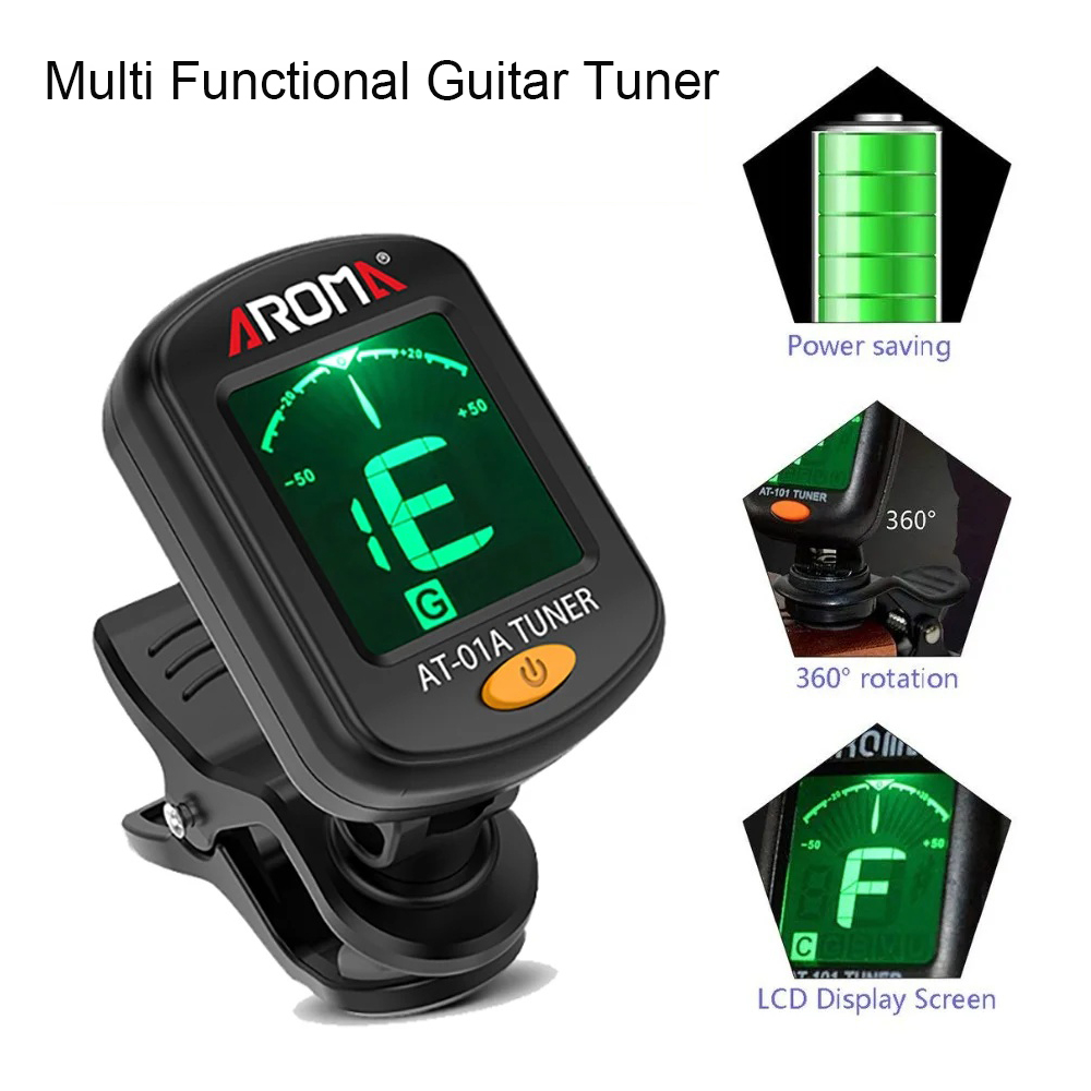 Gitaartuner Opvouwbare draaiba - Guitar Tuner Clip recensie en prijs