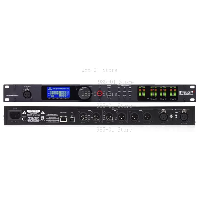 Professionele DBX PA2 DriveRac - Audio Music Live recensie en prijs