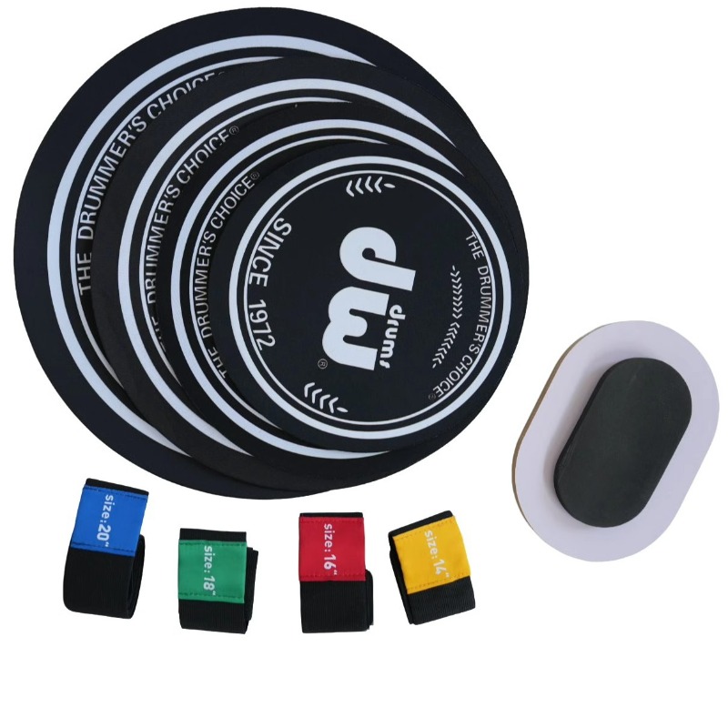 Rubberen Drum Mute Pad Dikker  - Drum Practice Pad recensie en prijs