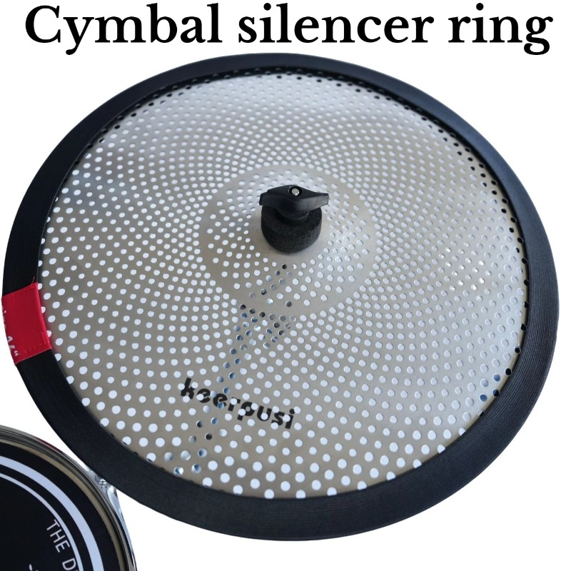Rubberen Drum Mute Pad Dikker  - Drum Practice Pad recensie en prijs