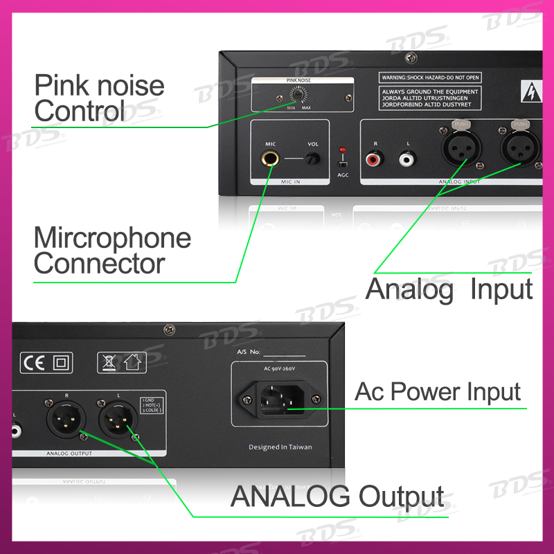 BDS PP-131P Rackmount audio-an - Audio To Music Generator recensie en prijs