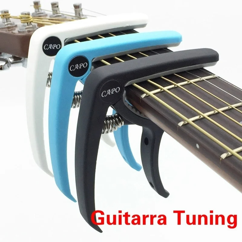 Plastic Gitaar Capo voor 6-sna - Guitar Tuner Clip recensie en prijs