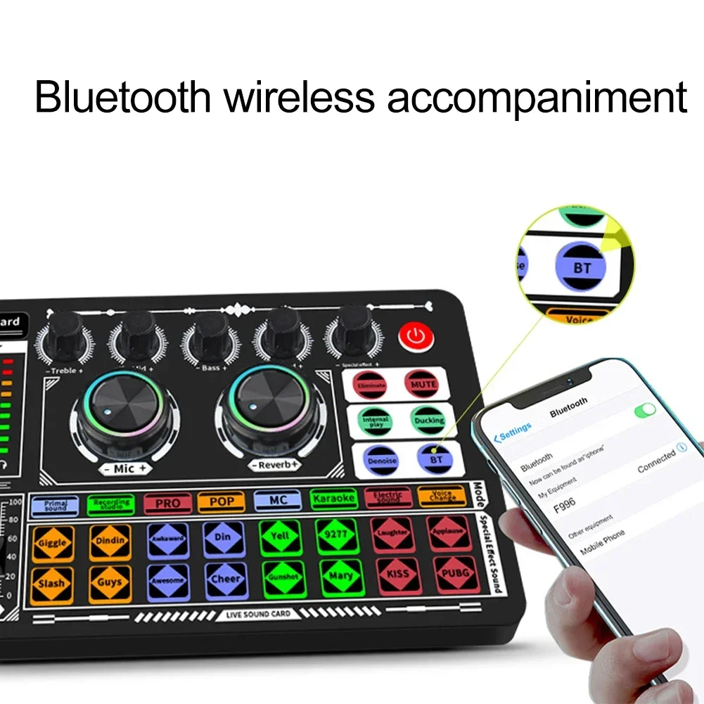 USB Audio Mixer Live Geluidska - Audio Music Voice Changer recensie en prijs