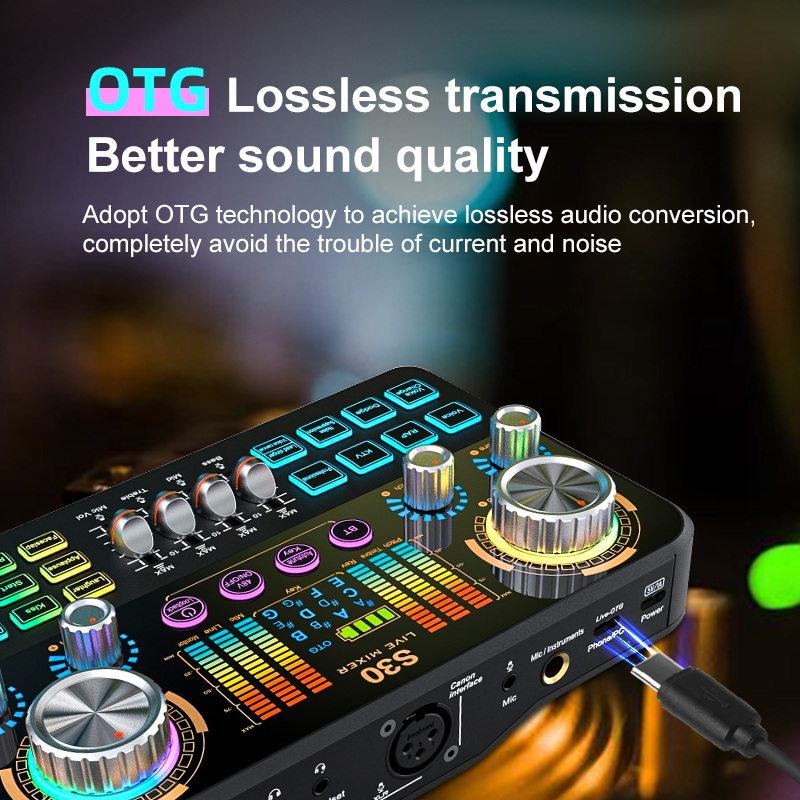 FUHAM S30 Live Sound Card Audi - Audio Music Voice Changer recensie en prijs