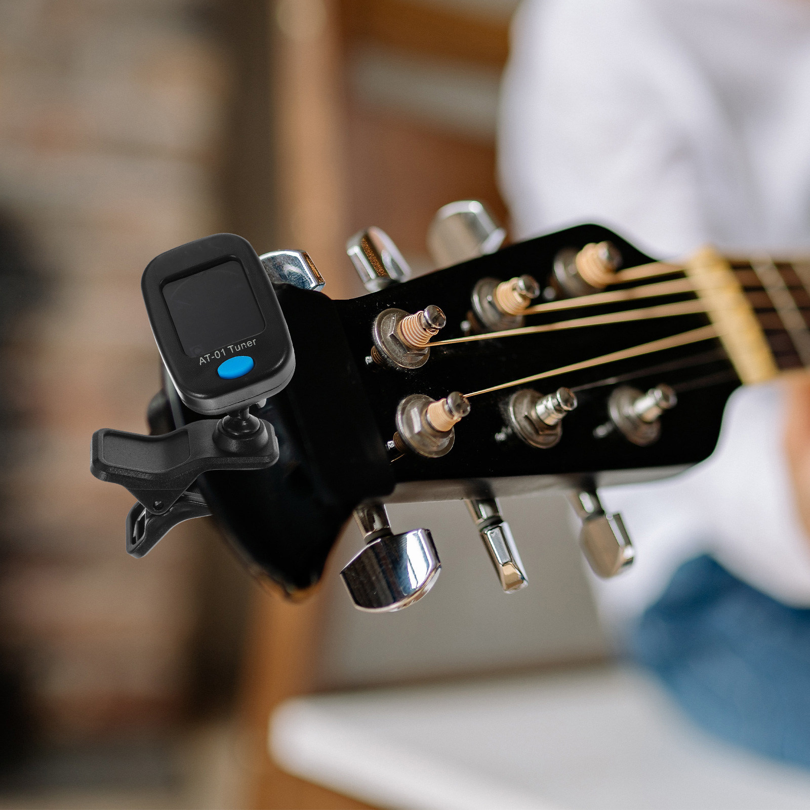 Universele stemapparaat voor g - Guitar Tuner Clip recensie en prijs