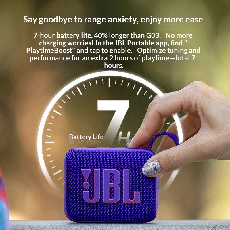 JBL GO4 Music Gold Brick Vierd - Audio To Music Generator recensie en prijs
