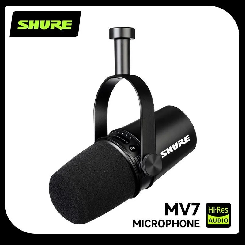 Shure MV7 Hybride USB/XLR Dyna - Audio Music Live recensie en prijs