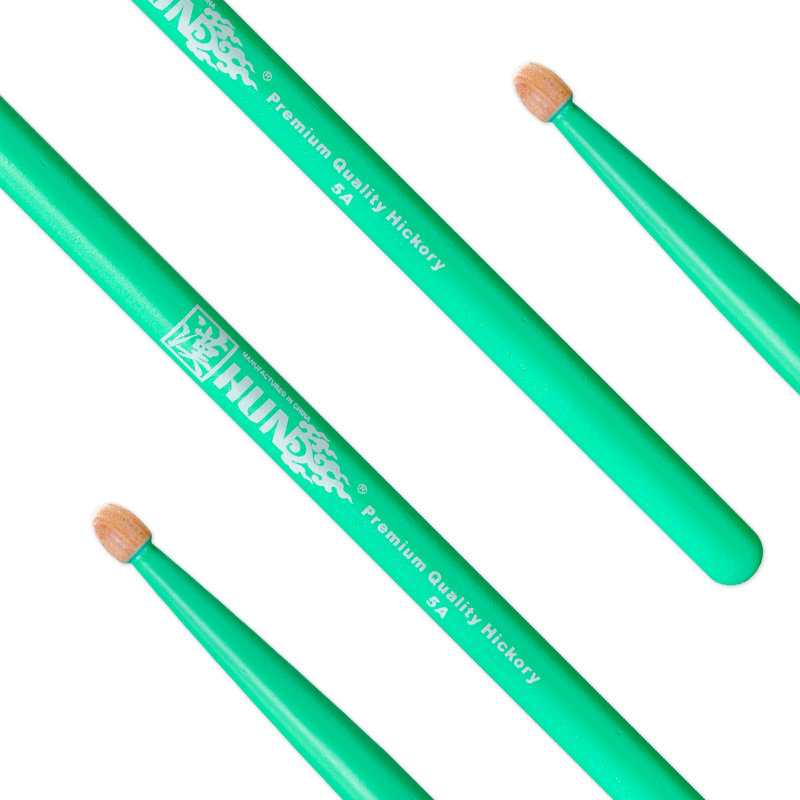 Hun Hickory Drumstok Kleurrijk - Drum Stick 5A recensie en prijs