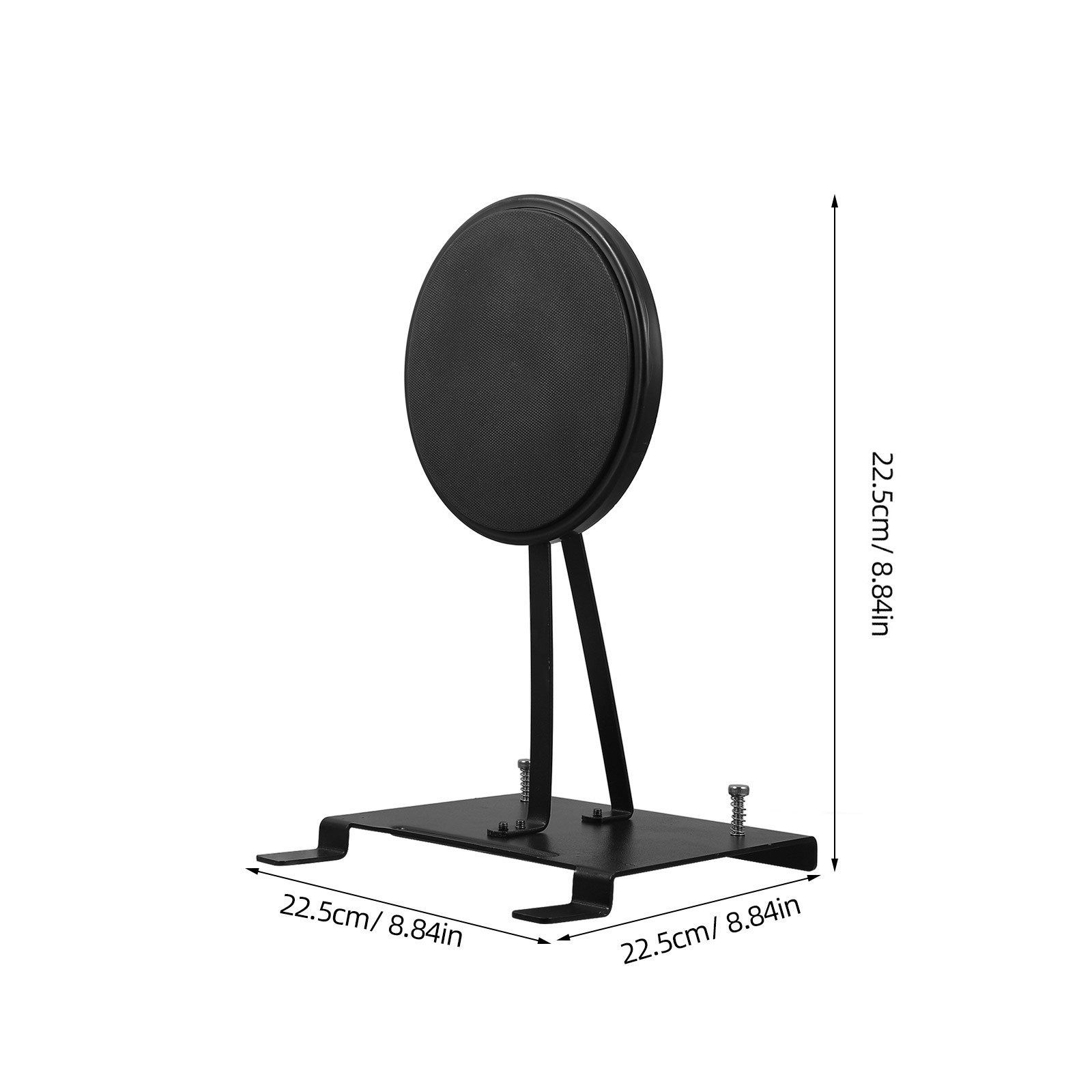 Kickdrumpedaal oefenpad met zw - Drum Practice Pad recensie en prijs
