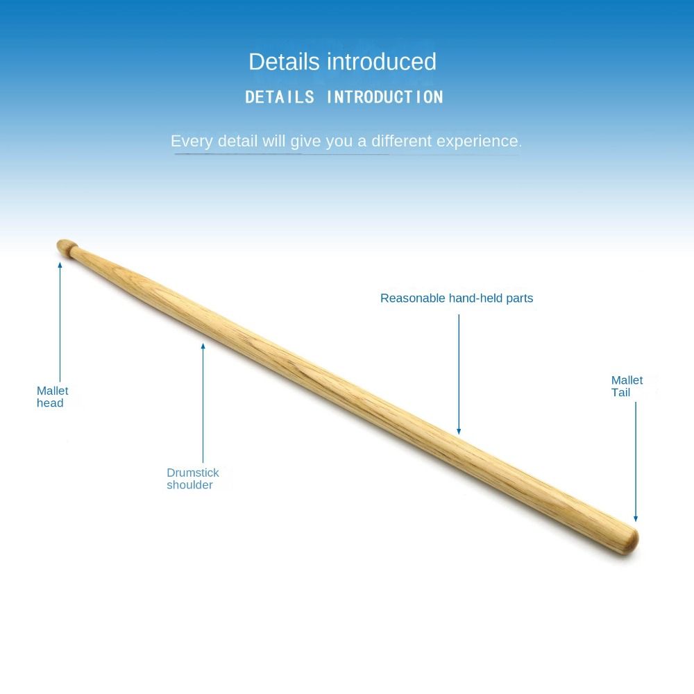 1 paar 5A/7A Drumstokken Klass - Drum Stick 5A recensie en prijs