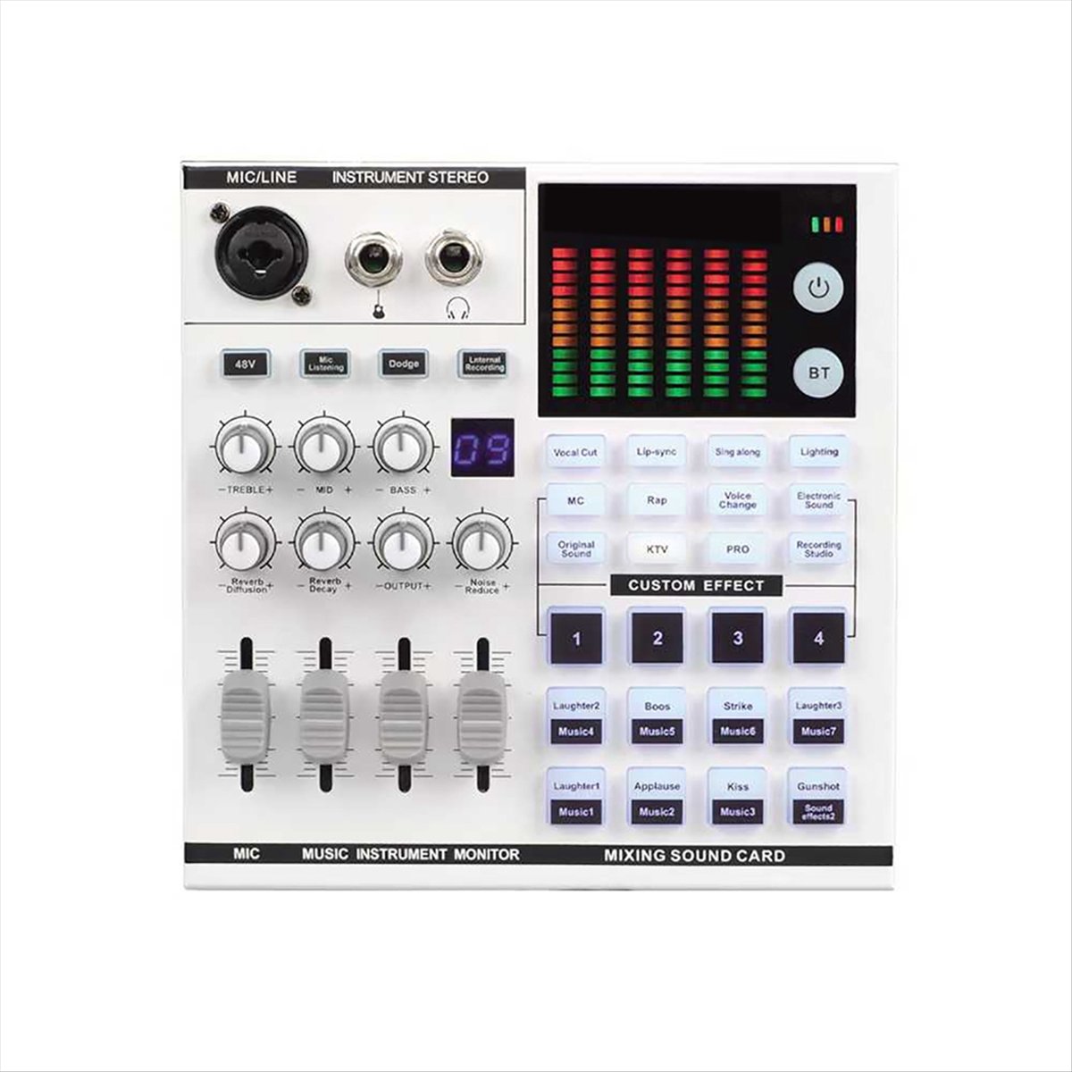 DTC5 SN800 Live Sound Card Voi - Audio Music Voice Changer recensie en prijs