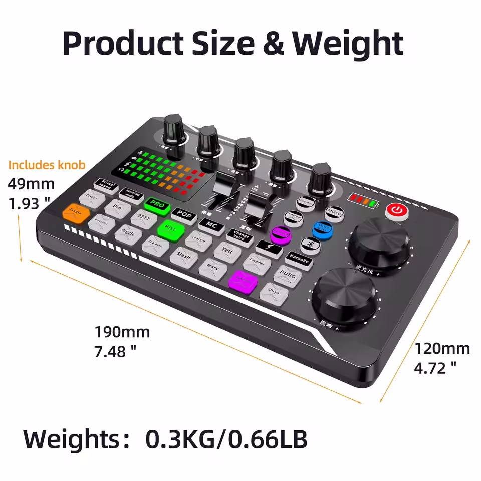 Professionele microfoonmicrofo - Audio Music Voice Changer recensie en prijs